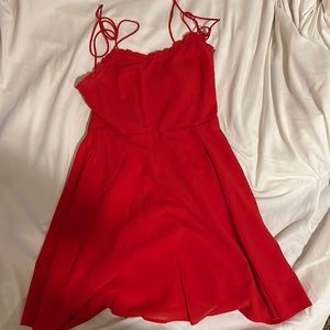 Lulus red dress XS
